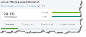On Track Bookkeeping How to Create Projects in Quickbooks online quickbooks advanced training